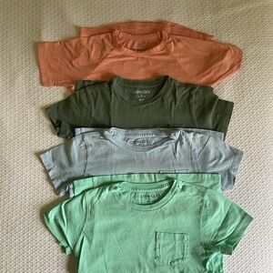 Crewcuts Short Sleeve Tees Green and Gray